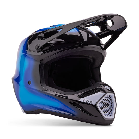 FOX 2024 V3 VOLATILE HELMET - BLACK/BLUE