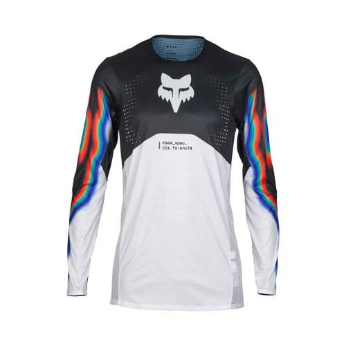 FOX FLEXAIR SCANS LE JERSEY - WHITE/BLACK