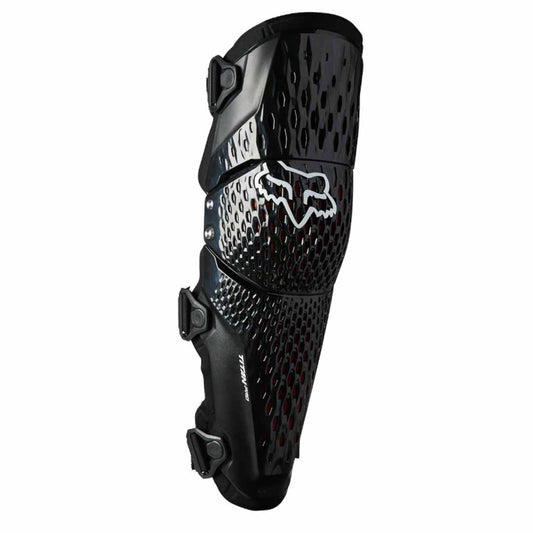 Fox 2027 Titan Pro D3O Knee Guards (2XL) - Black