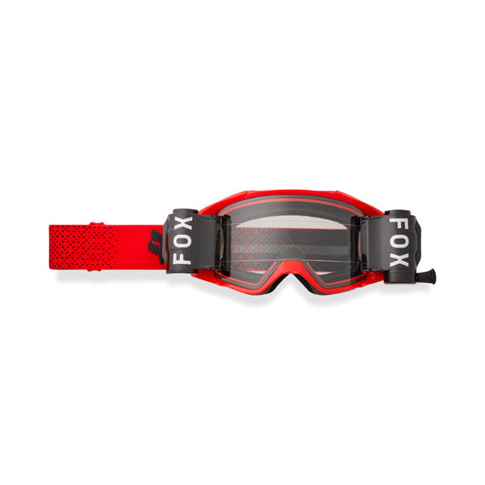 FOX VUE ROLL OFF GOGGLES - FLO RED