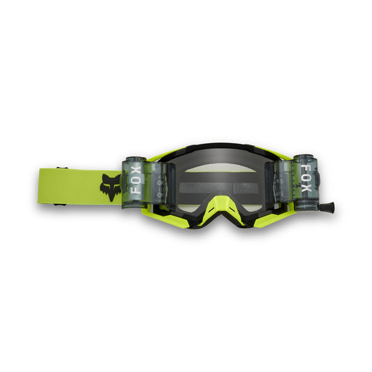 FOX AIRSPACE ROLLOFF GOGGLES - FLO YELLOW