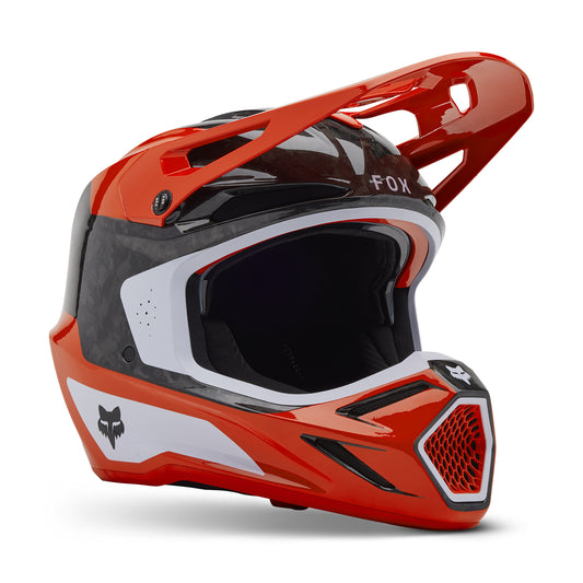 FOX 2025 V3 RS INFINITE HELMET - FLO RED