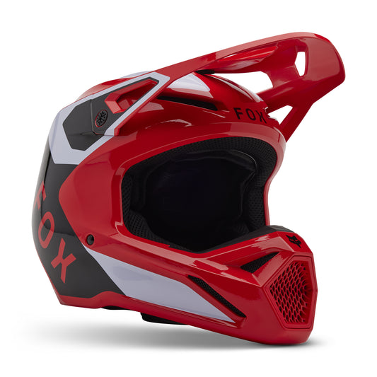 FOX 2025 V1 LEAN HELMET - FLO RED