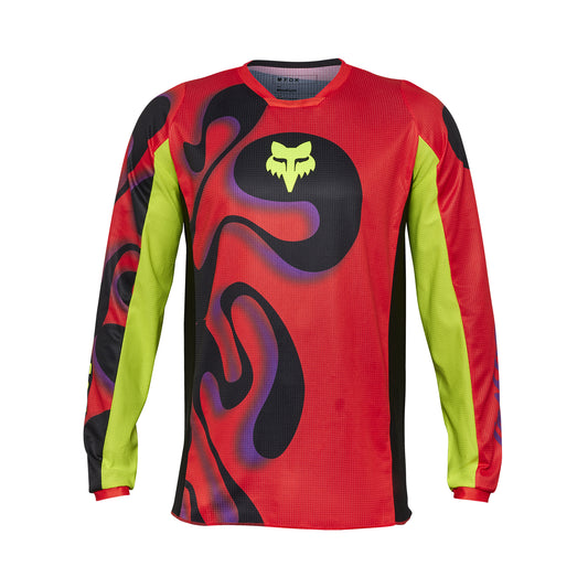 FOX 2025 180 EMOTION JERSEY - FLO RED