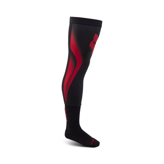 FOX FLEXAIR KNEE BRACKE SOCKS - FLO RED