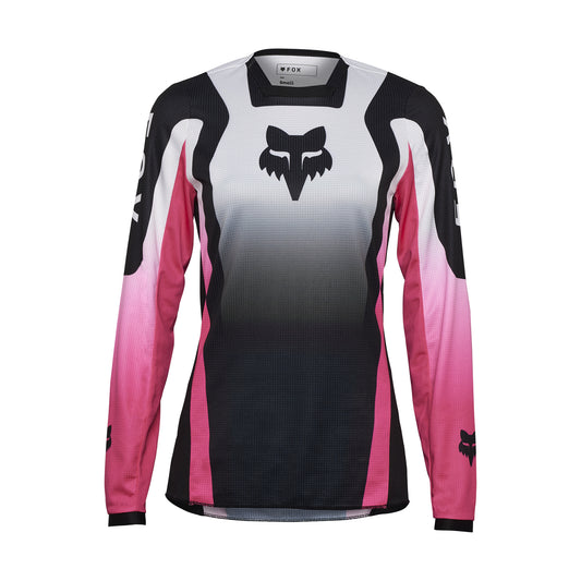 FOX 2025 WOMENS 180 LEAN JERSEY - BLACK/PINK