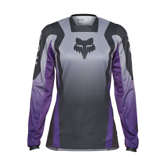 FOX 2025 WOMENS 180 LEAN JERSEY - DARK PURPLE