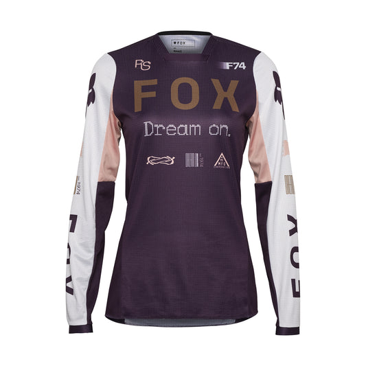 FOX 2025 WOMENS 180 RACE SPEC JERSEY - DARK PURPLE