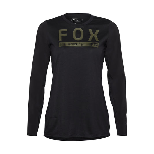 FOX 2025 WOMENS RANGER OFF ROAD JERSEY - BLACK