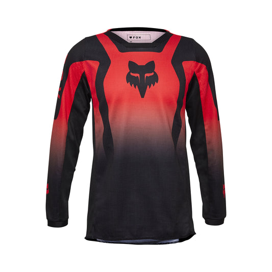 FOX 2025 YOUTH 180 LEAN JERSEY - FLO RED