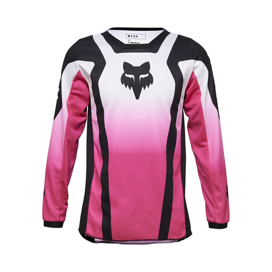 FOX 2025 YOUTH GIRLS 180 LEAN JERSEY - BLACK/PINK