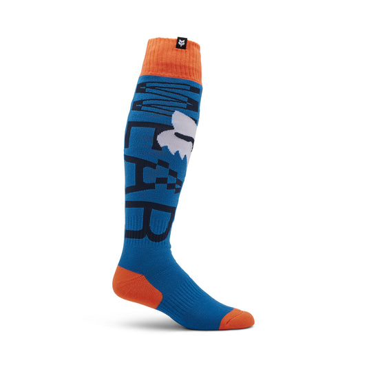 FOX YOUTH 180 RACE SPEC SOCKS - TRUE BLUE