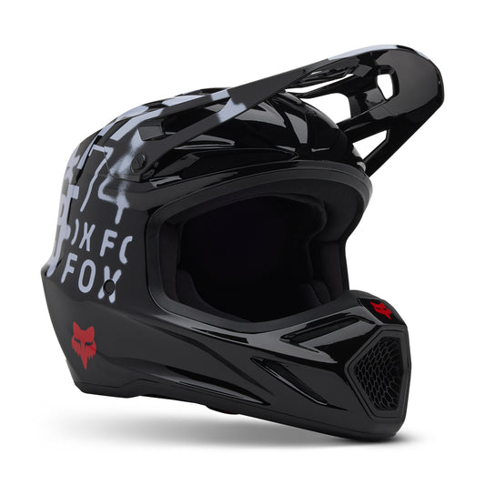 FOX 2025 V3 SEVENTY4 HELMET - BLACK