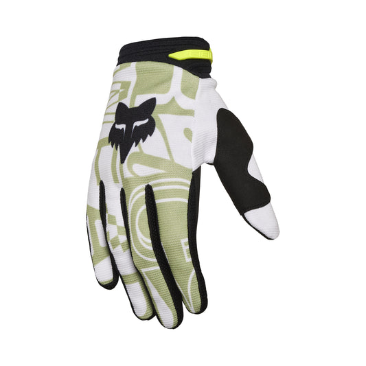 FOX 180 RACE SPEC GLOVES - PL GREEN