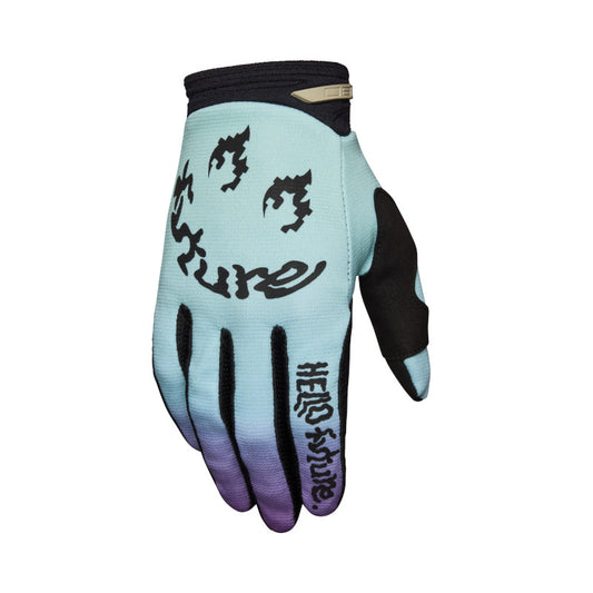 FOX  180 HELLO FUTURE GLOVES - LIGHT BLUE