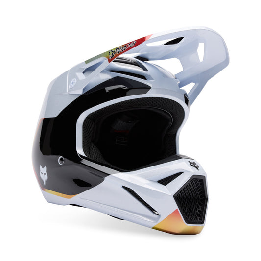 FOX 2025 V1 HELLO FUTURE HELMET - WHITE