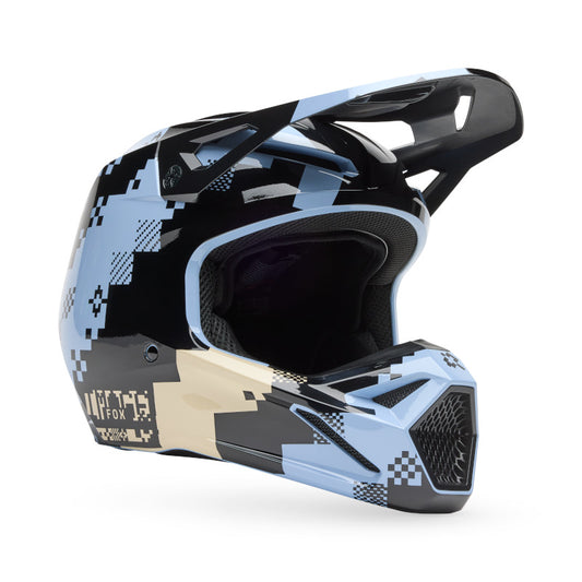 FOX 2025 V1 DIGI IMAGE HELMET - LT SLT