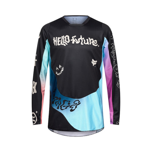 FOX 2025 180 HELLO FUTURE JERSEY - BLACK