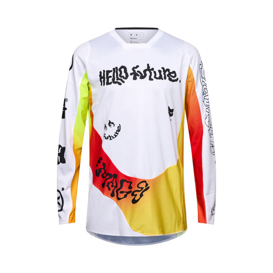 FOX 2025 180 HELLO FUTURE JERSEY - WHITE