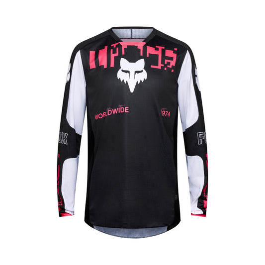 FOX 2025 180 DIGI IMAGE JERSEY - BLACK/PINK