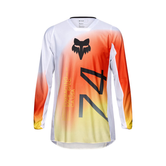 FOX 2025 180 AIR HAZE JERSEY - WHITE