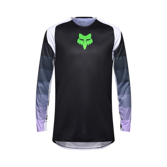 FOX 2025 FLEXAIR GRID JERSEY - BLACK/PURPLE