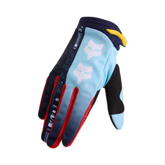 FOX  YOUTH 180 ELVATED GLOVES - LIGHT BLUE