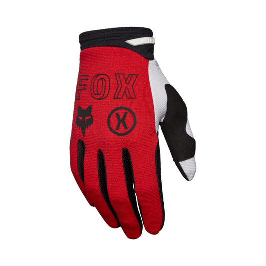 FOX  180 FLOW GLOVES - FLO RED