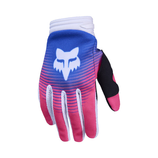 FOX YOUTH 180 COLLECT GLOVES - BLUE/PINK