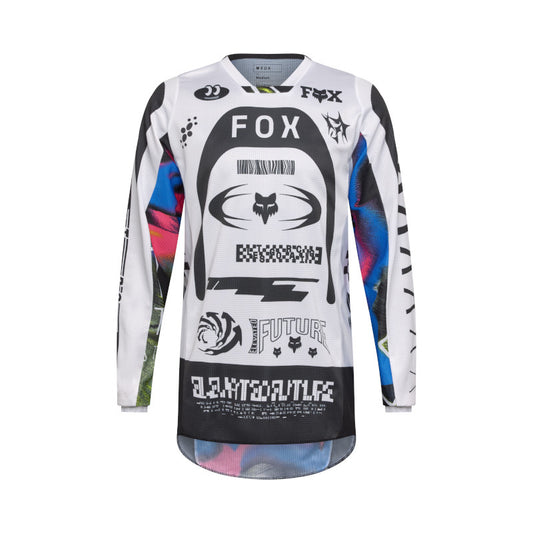 FOX 2026 180 IMAGE COSMO JERSEY -WHITE/BLACK