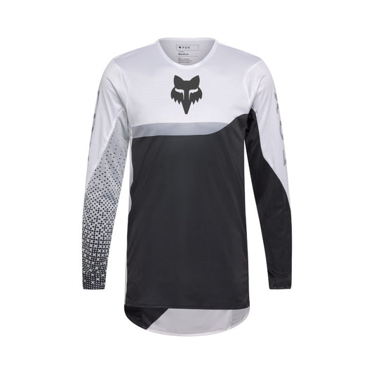 FOX 2026 FLEXAIR FRACTURE JERSEY - WHITE/BLACK