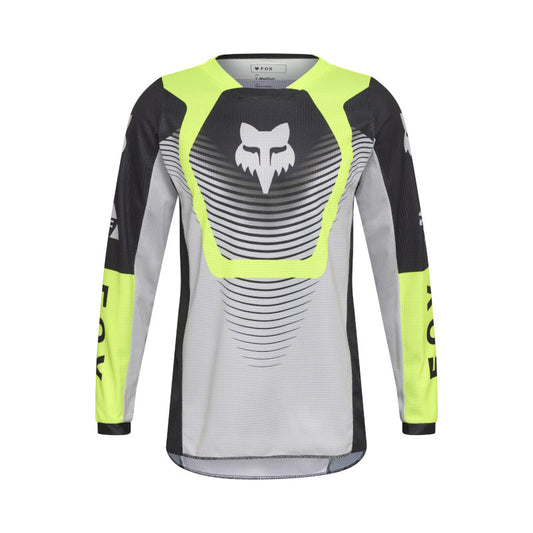 FOX 2026 YOUTH 180 COLLECT JERSEY - GREY/YELLOW
