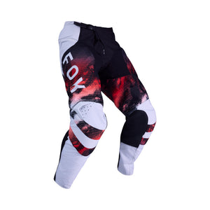 FOX 2026 180 KAIROS PANTS - WHITE/FLO RED