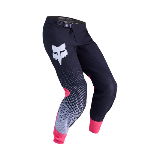 FOX 2026 WOMENS FLEXAIR FRACTURE PANTS - WHITE/BLACK