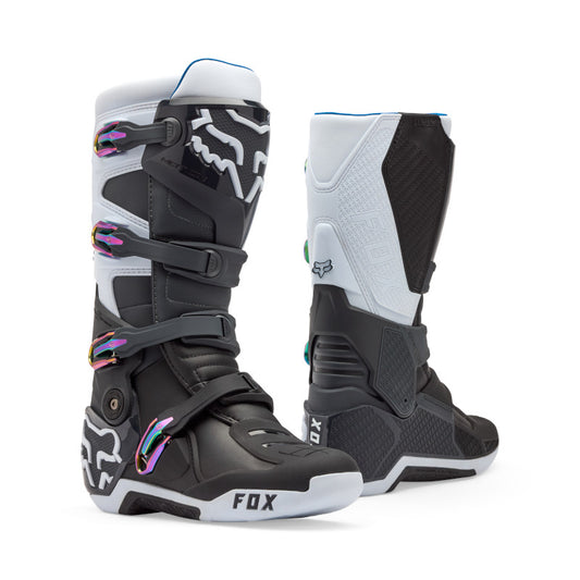 FOX MOTION BOOTS - BLACK/GREY/WHITE