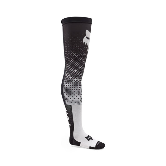 FOX FLEXAIR FRACTURE KNEE BRACE SOCKS - WHITE/BLACK