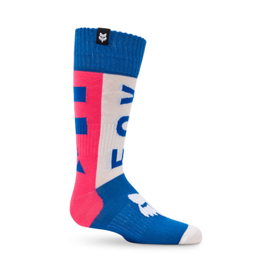FOX YOUTH 180 COLLECT SOCKS - BLUE/PINK