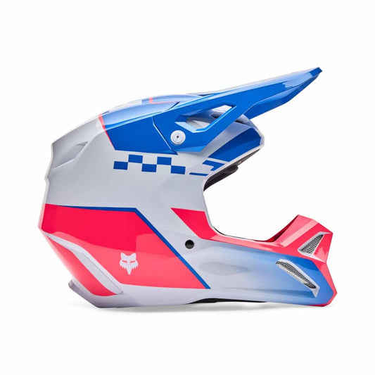 FOX 2026 YOUTH V1 COLLECT HELMET - BLUE PINK