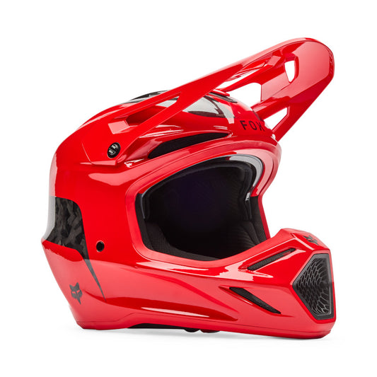 FOX 2026 V3 RS FRACTURE HELMET - FLO RED