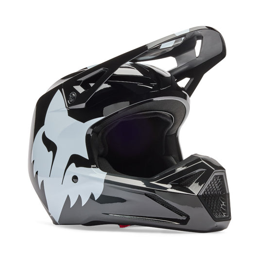 FOX 2026 YOUTH V1 SHIELD HELMET - BLACK
