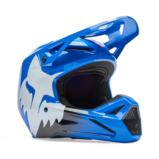 FOX 2026 YOUTH V1 SHIELD HELMET - BLUE