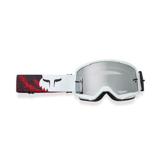 FOX MAIN KAIROS GOGGLES - WHITE/FLO RED (SPARK)