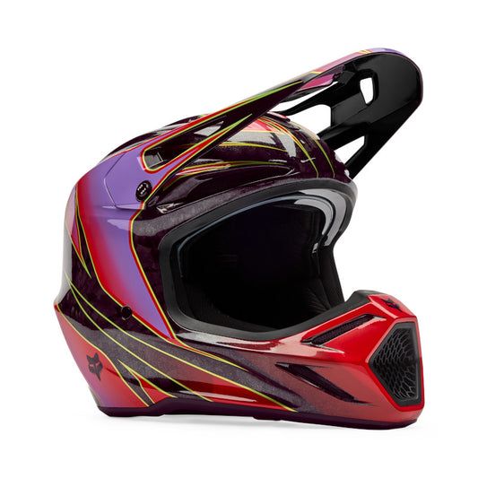 FOX 2026 V3 RS CANVAS HELMET - RED