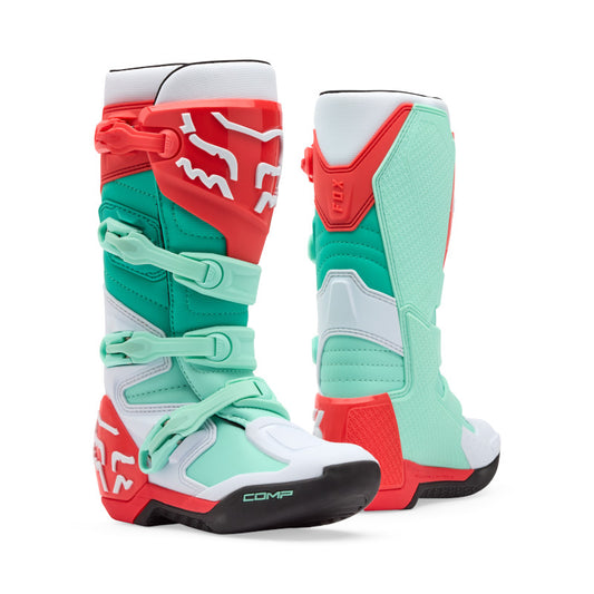 FOX WOMENS COMP BOOTS - AQUA