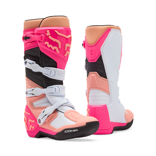 FOX WOMENS COMP BOOTS - PINK/PINK