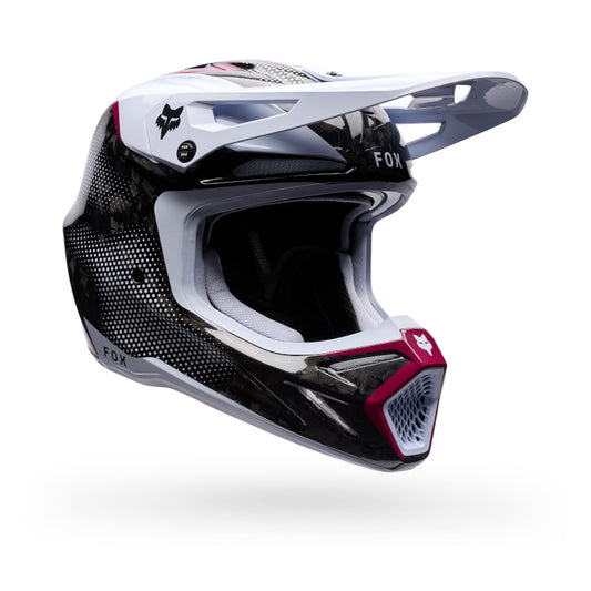 FOX V3 RS TACTILE HELMET - WHITE