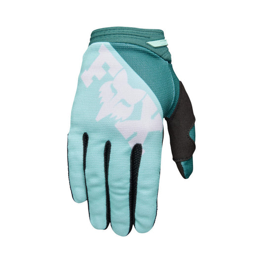 Fox 2027 Women's 180 Raid Gloves - Crystal Blue