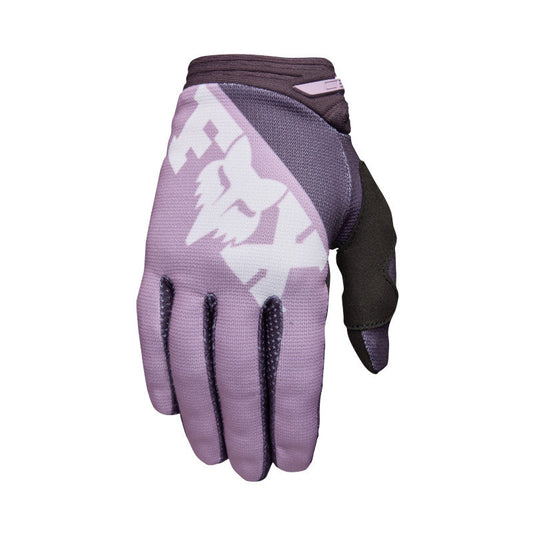 Fox 2027 Youth Girls 180 Raid Gloves - Lavender Drift