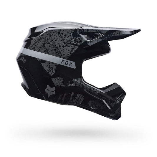 Fox 2027 V1 Bnkr Helmet - Black Camo