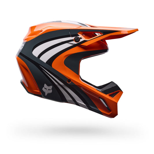 Fox 2027 Youth V1 Draft Helmet - Sunburst